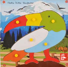 Theme Puzzle - Woodpecker